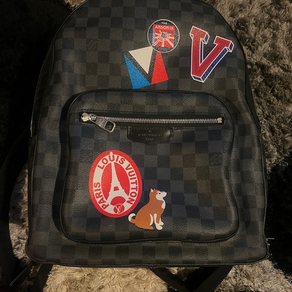 Louis Vuitton Josh Backpack Limited Edition Damier Graphite LV League - Picture 3 of 8